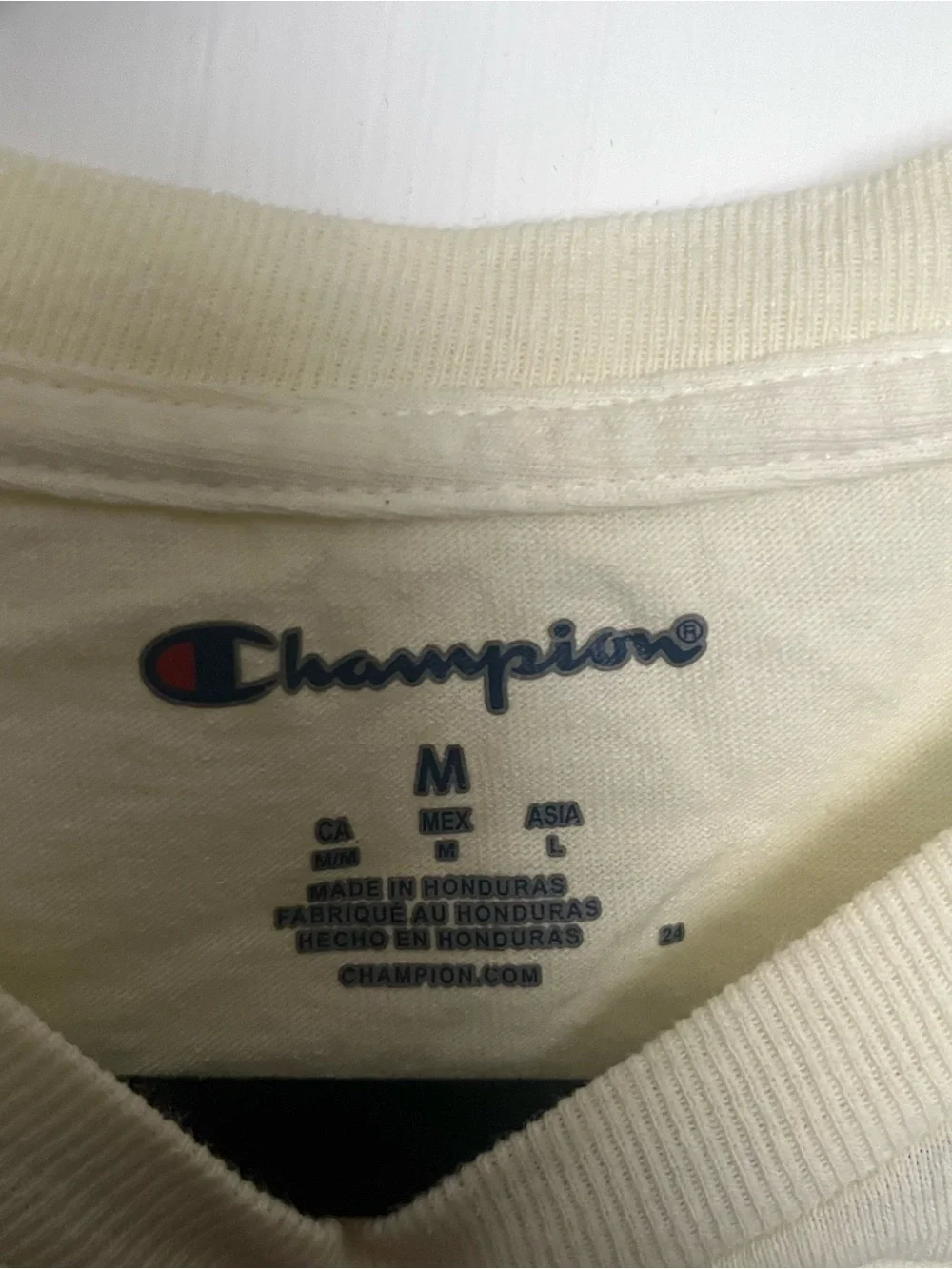 Champion Short Sleeve Basketball Graphic Tee with Orange Print
